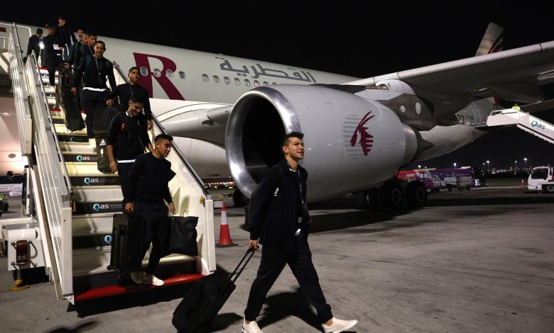 بالفيديو.. منتخب المكسيك يصل إلى قطر للمشاركة في كأس العالم