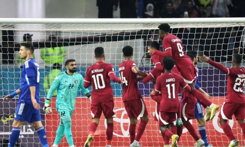 منتخب قطر يبدأ استعداده لمواجهة البحرين في كأس الخليج