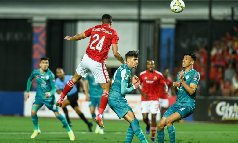 الأهلي يعبر مطب الرجاء المغربي بثنائية نظيفة ضمن ذهاب الدور ربع النهائي لدوري أبطال إفريقيا