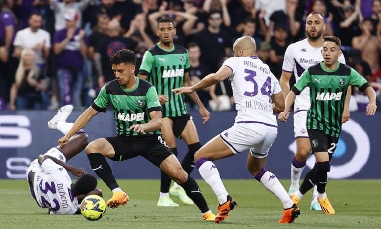 فيورنتينا ينهي موسمه بالفوز على ساسولو 3-1 في الدوري الإيطالي