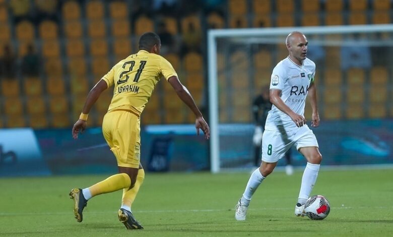 الإمارات بمشاركة «إنييستا» يسقط أمام الوصل 1-0 في الجولة الأولى