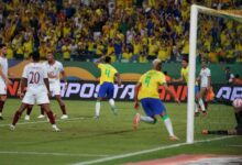 البرازيل تسقط في فخ التعادل 1-1 أمام ضيفتها فنزويلا وتتراجع للمركز الثاني