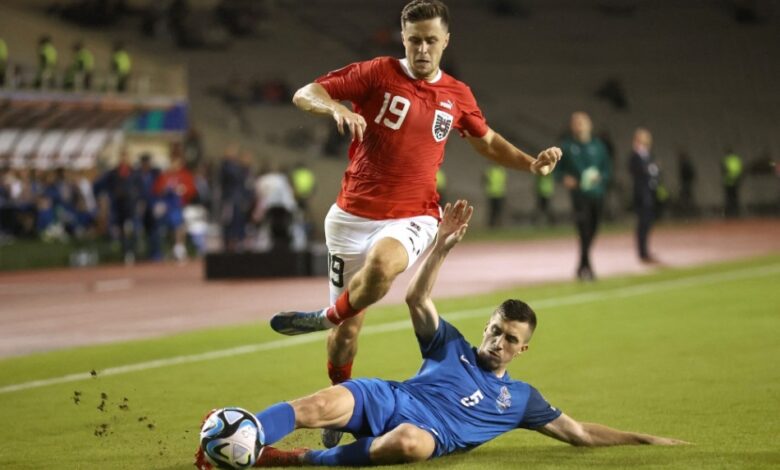 النمسا تفوز على أذربيجان 1-0 وتلحق بركب المتأهلين لـ «يورو 2024»