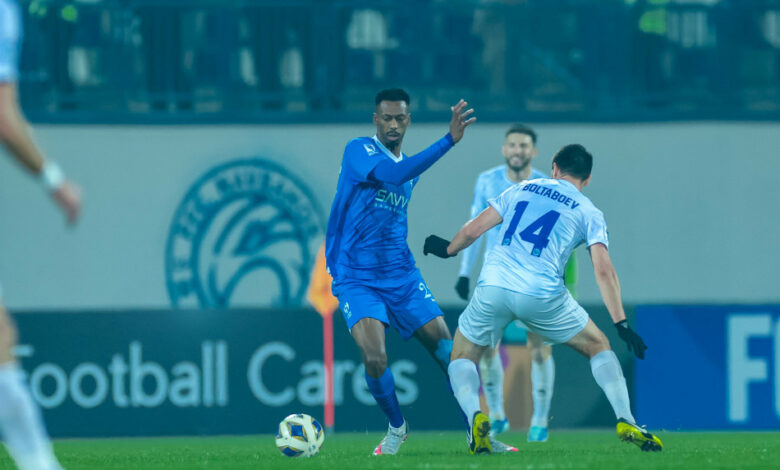 الهلال يتأهل إلى ثمن النهائي بالفوز على مضيفه نافباخور 2-0