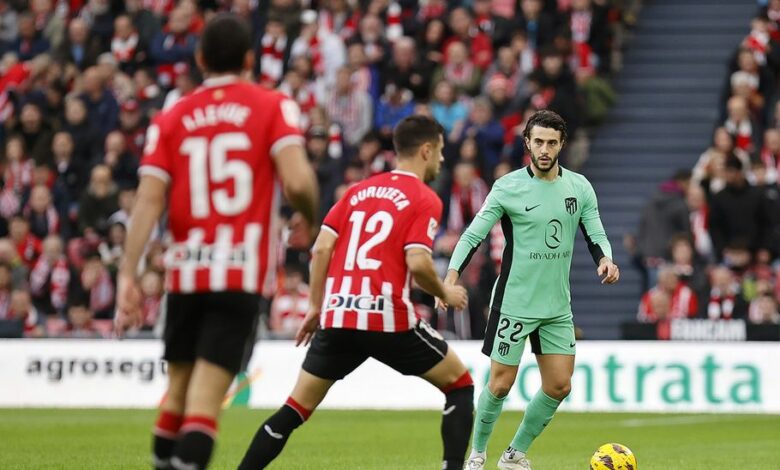 أتلتيكو مدريد يسقط أمام أتلتيك بلباو 2-0 ويخسر للمرة الرابعة في الليجا