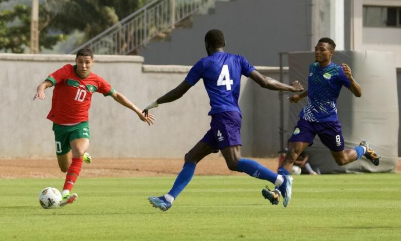 المغرب تفوز على سيراليون 3-1 في البروفة الأخيرة قبل انطلاق الكان