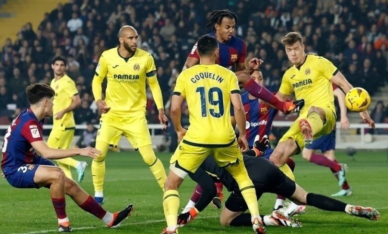 فياريال يمزق شباك برشلونة بخماسية في الدوري الإسباني