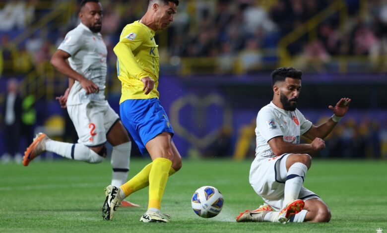 رونالدو يقود النصر لتكرار الفوز على الفيحاء والتأهل لربع نهائي دوري الأبطال