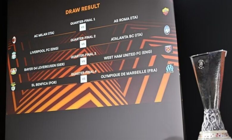 قرعة الدوري الأوروبي: مواجهات متوازنة وقمة إيطالية ساخنة