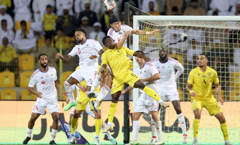 الوصل يفوز على الشارقة 2-0 ويعزز صدارته للدوري الإماراتي