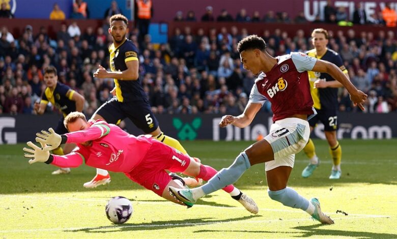 أستون فيلا يفوز على بورنموث 3-1 ويتمسك بحلم المشاركة في الشامبيونزليج